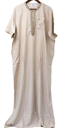 Men’s Moroccan Thobe – Short Sleeve (By Adrees)