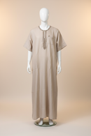 Men’s Moroccan Thobe – Short Sleeve (By Adrees)
