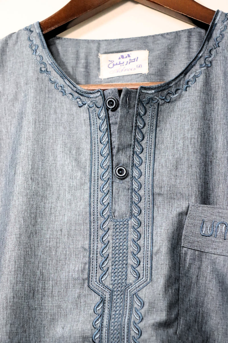 Men’s Moroccan Thobe – Short Sleeve (By Adrees)