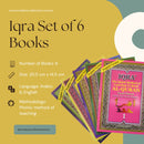 Iqra Set of 6 Books