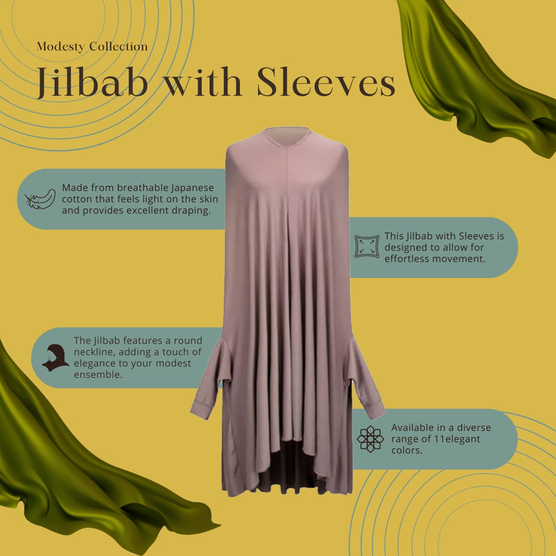 Jilbab with Sleeves | Khimar