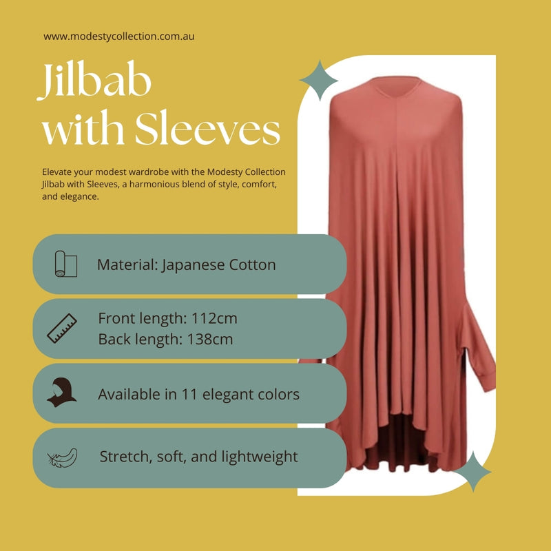 Jilbab with Sleeves | Khimar