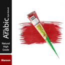 Black Herbs Ark Veda Henna Cone – 1 Box (12 Cones, Maroon)