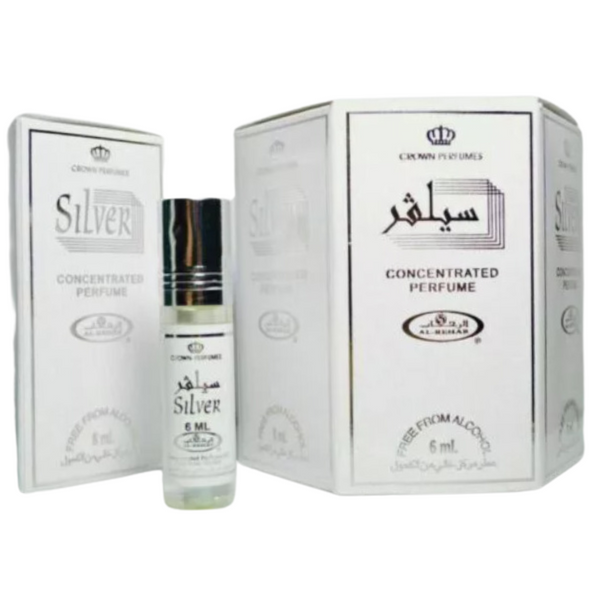 Al Rehab Perfumes Silver Concentrated Perfume - 6ml