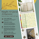 (B5) Maqdis Large Al Quran Al Kareem Word-by-Word Translation Tajweed Colour Coded with 200 Tags of Verses + 30 Tags