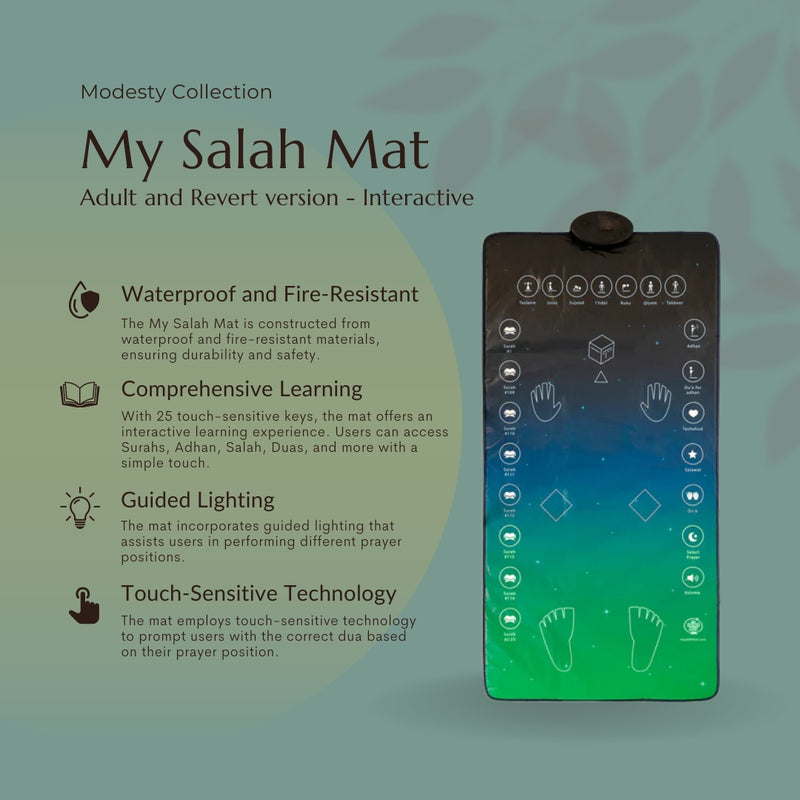 My Salah Mat|  Adult and Revert version | Interactive