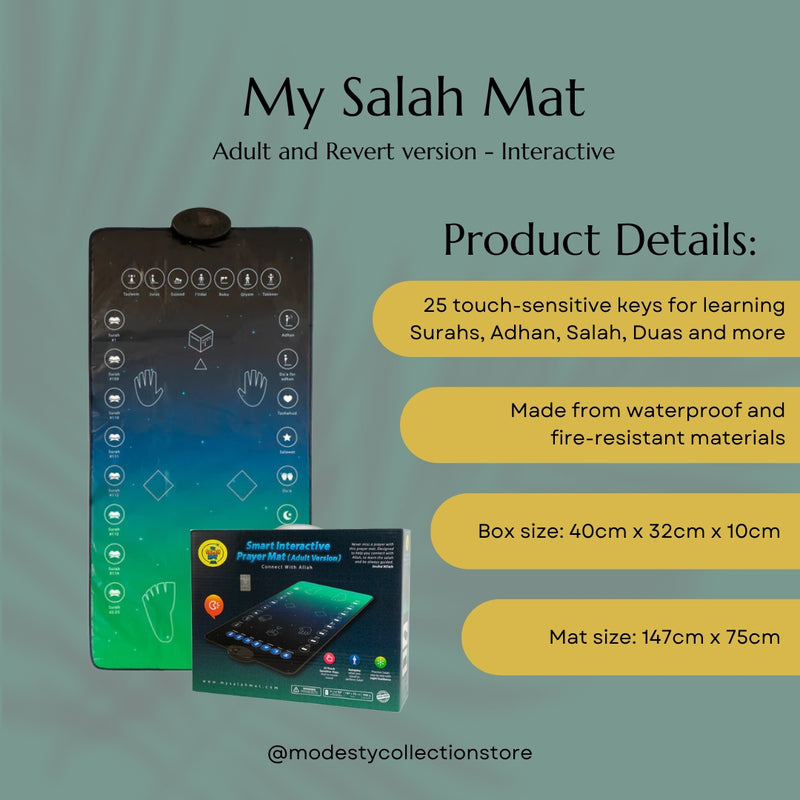 My Salah Mat|  Adult and Revert version | Interactive