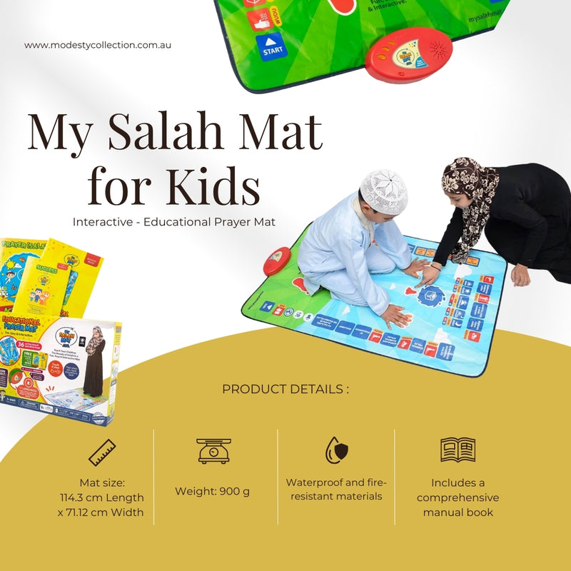 My Salah Mat | Interactive | Educational Prayer Mat