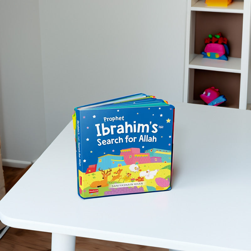 PROPHET IBRAHIM'S SEARCH FOR ALLAH | BOARD BOOK | QURAN STORIES FOR CHILDREN