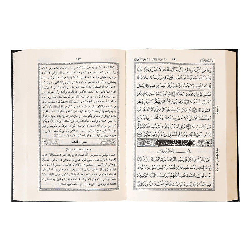 QURAN IN FARSI (Persian language) | TAFSEER AHSAN UL KALAAM | ARABIC TO FARSI LANGUAGE TRANSLATION WITH TAFSEER