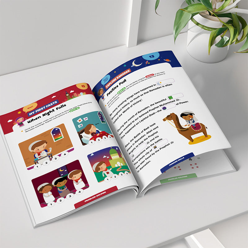 Ramadan Activity Book (For Little Kids) | Learning Roots Activity Book