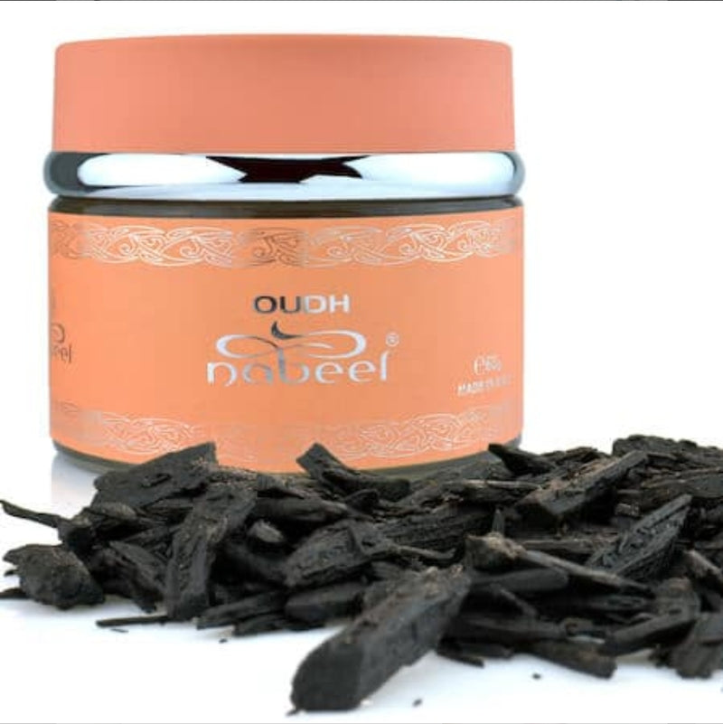 Oudh Nabeel Incense or Bakhoor 60gm by the House of Nabeel