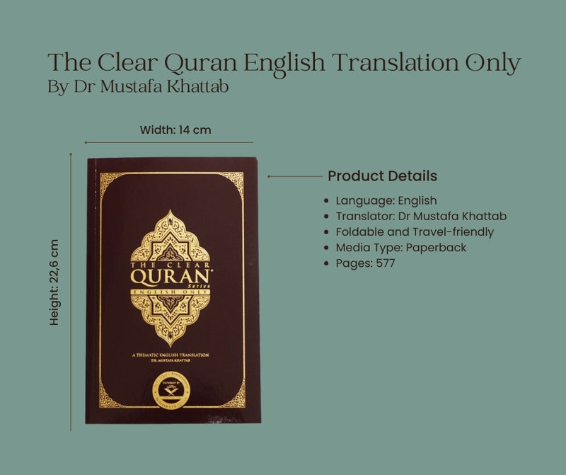 The Clear Quran | English Translation Only | By Dr Mustafa Khattab