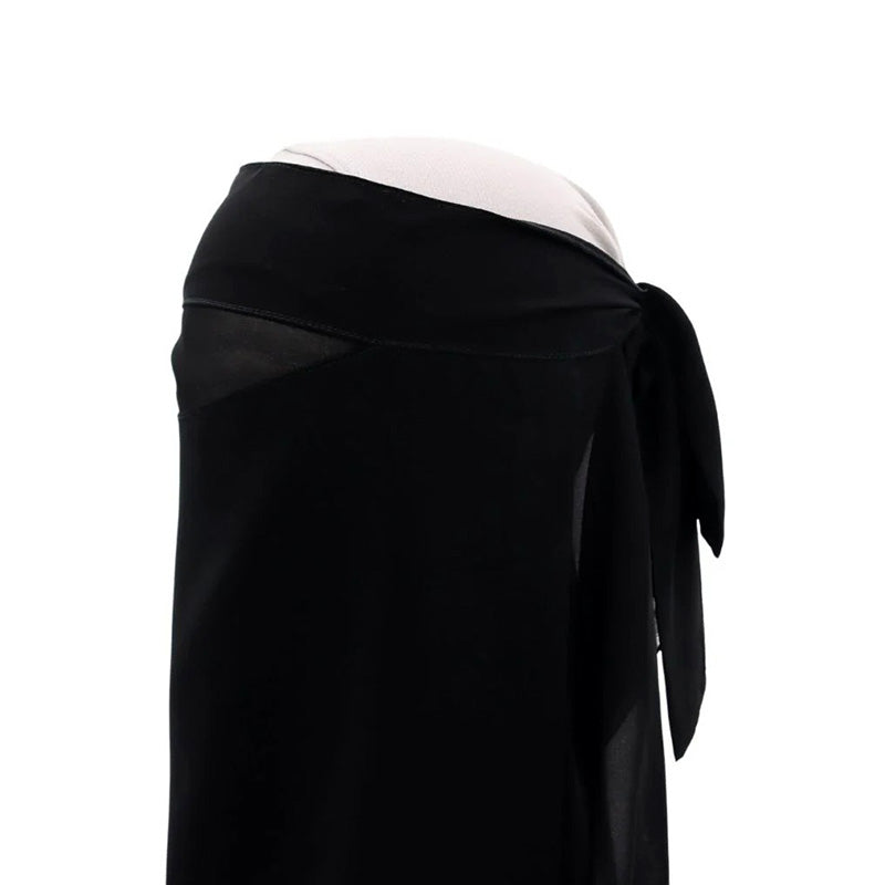 Two Layer Full Long Niqab Hijab Burqa Islamic Face Cover Veil-Burqa
