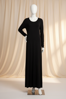 Women’s Full Length Under Dress with Sleeves | Modest Inner Dress for Layering