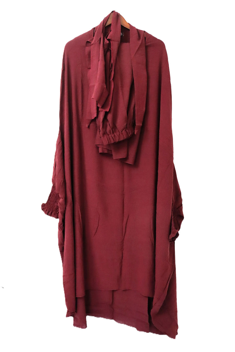 French Jilbab | 2 Piece Set With Sleeves