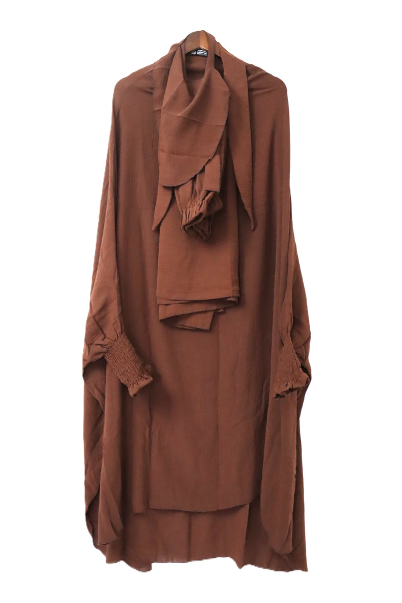 French Jilbab | 2 Piece Set With Sleeves