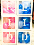 Eid Balloon Box Set | Pink & Blue