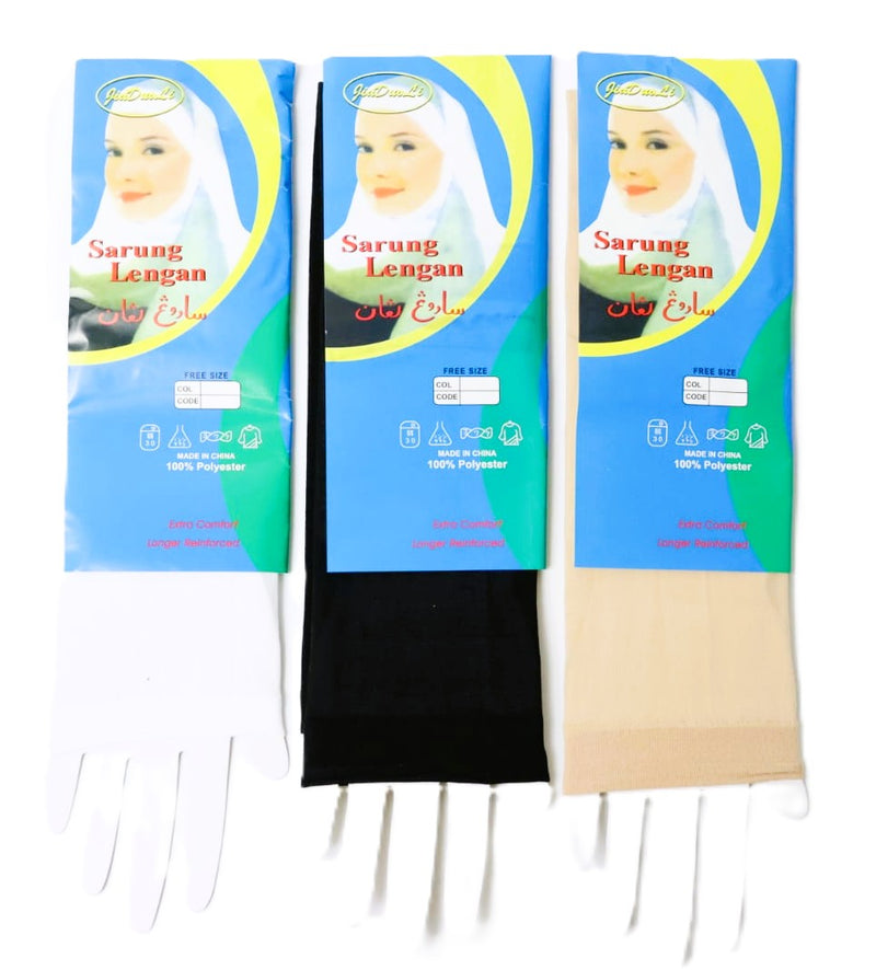 Ladies Arm Sleeves/Gloves  – 3 Colours