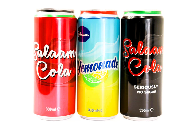 Salaam Cola & Yemonade - Refreshingly Unique Drinks (330ml & 1.5L)