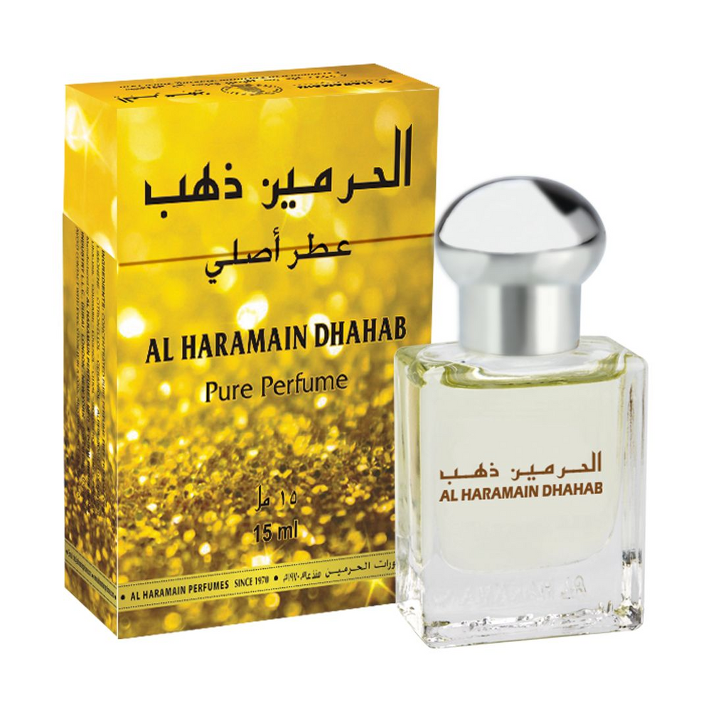 Al Haramain Dhahab 15ml – Warm & Sensual Concentrated Perfume Oil