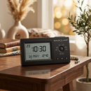 Al Fajr Table Clock (CT-11) – Digital Azaan Clock with Qibla Compass