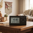 Al Fajr Table Clock (CT-11) – Digital Azaan Clock with Qibla Compass
