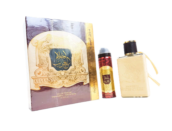 Ahlam Al Arab 80ml + Free Deodorant