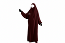 French Jilbab | 1 Piece With Sleeves & 1 layer niqab