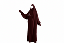 French Jilbab | 1 Piece With Sleeves & 1 layer niqab