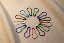 Rainbow Hijab Pins | Assorted Mixed Colours 150pcs
