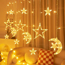 Star Moon String LED Light – Ramadan Decor