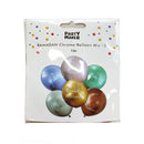 Ramadan Chrome Balloon Mix | 12" Metallic Balloons for Festive Decor (Pack of 12)