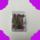 Hijab Pins | Mixed Colour 100pcs
