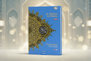 Maqdis Al-Quran Al Kareem A4 size with black cover, featuring word-by-word English and Arabic translation and color-coded Tajweed rules
