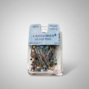 200pc Safety Pin Muslim Hijab Scarf Pin | Mixed Colours Glass Pins