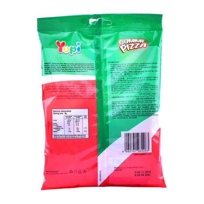 Yupi Gummi Pizza Single Bag