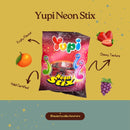Yupi Neon Stix - Gummy Candy| 108 grams