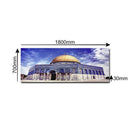 Dome of the Rock & Al Aqsa Mosque Canvas – Large Panoramic Wall Art
