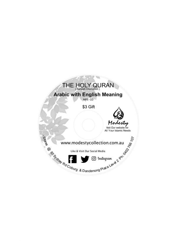 Arabic with English Meaning