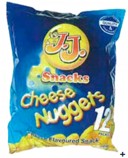 JJ Cheese Nugget 180g x6 Packs x2