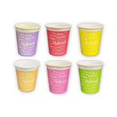Party Cups Ramadan Eid Decoration (Muslim) | 60x Pack Mixed Colours