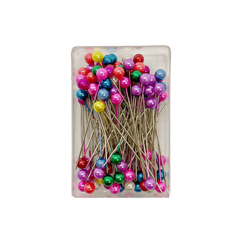 Hijab Pins - Stainless Steel - 100 Pc - Mixed Colour