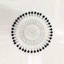 Hijab Pins | 200 Pieces Black