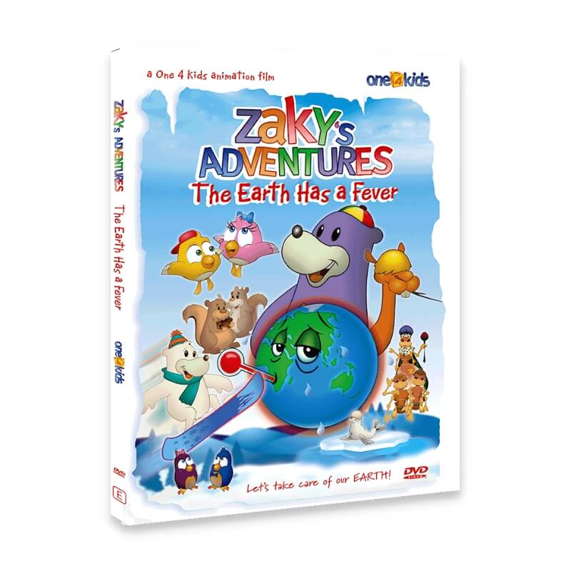 Zakys Adventures  The Earth Has a Fever DVD