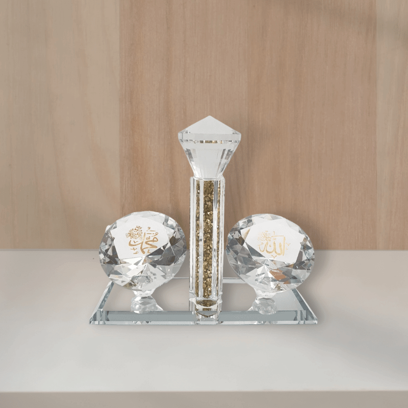 Crystal Allah Muhammad - Table Top Decoration (02)
