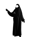 French Jilbab | 1 Piece With Sleeves & 1 layer niqab